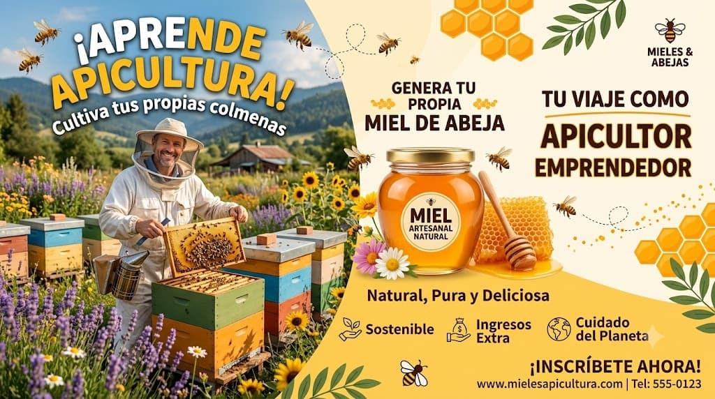 Produce miel por toneladas
